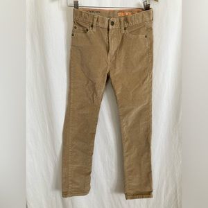 Boys' stretch corduroy chino pant size 10